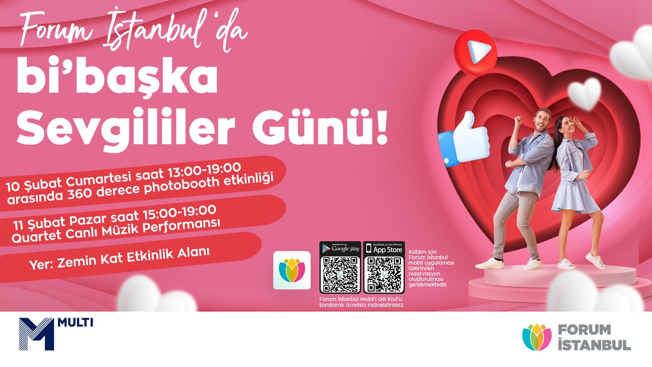Forum İstanbul'da bi'Başka Sevgililer Günü