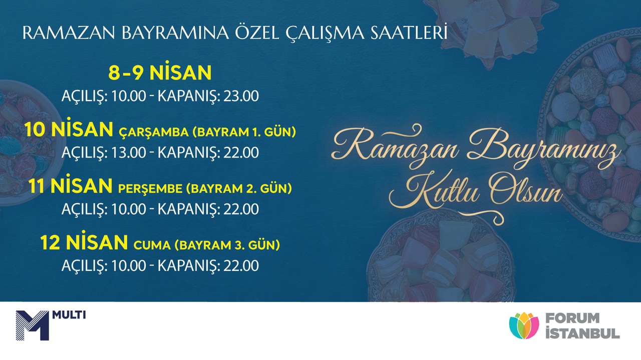 Bayram Çalışma Saatleri 