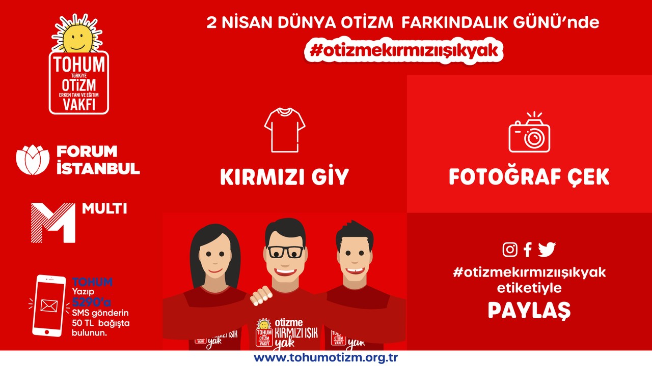 2 Nisan Dünya Otizm Farkındalık Günü