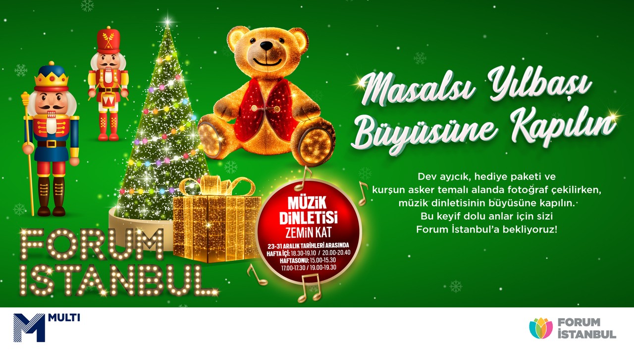 Masalsı Yılbaşı Büyüsüne Takılın
